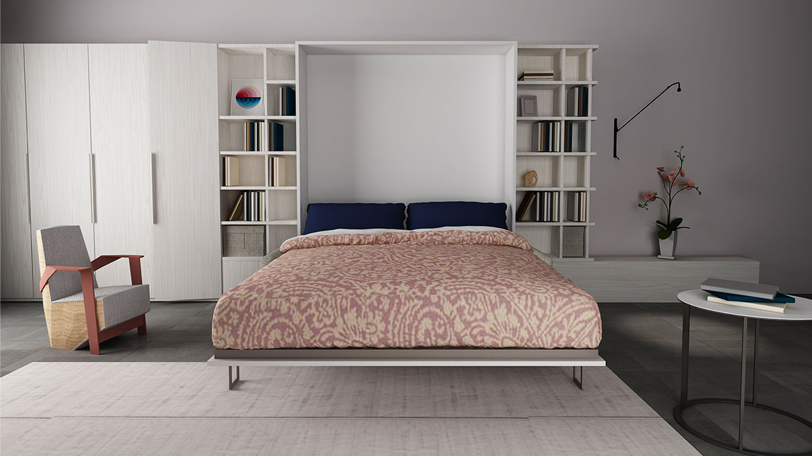 Italvision - łóżko chowane z sofą